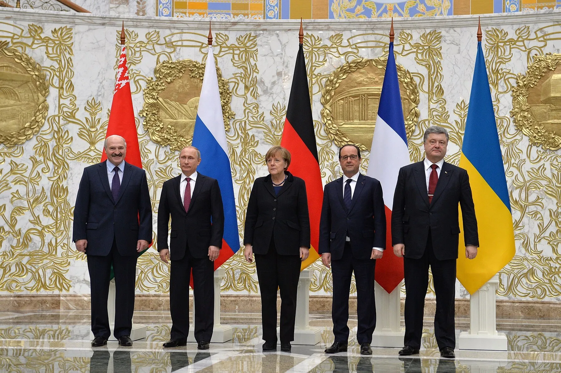 Minsk, Februar 2015: Ein Waffenstillstand ohne Kontrollmechanismen wurde zur Pause zwischen Eskalationen (Foto: www.kremlin.ru, CC BY 4.0).