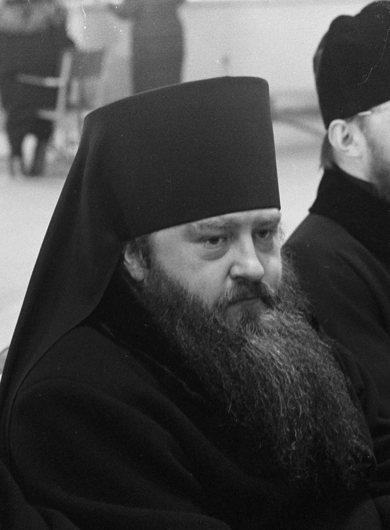 Metropolit Nikodim (Rotow) — Leiter der kirchlichen Außendiplomatie der Russisch-Orthodoxen Kirche, einer der Schlüsselteilnehmer der Verhandlungen mit dem Vatikan im Jahr 1962 zur Überwindung der Kubakrise (Foto: Harry Pot / Anefo, CC BY-SA 3.0 NL).