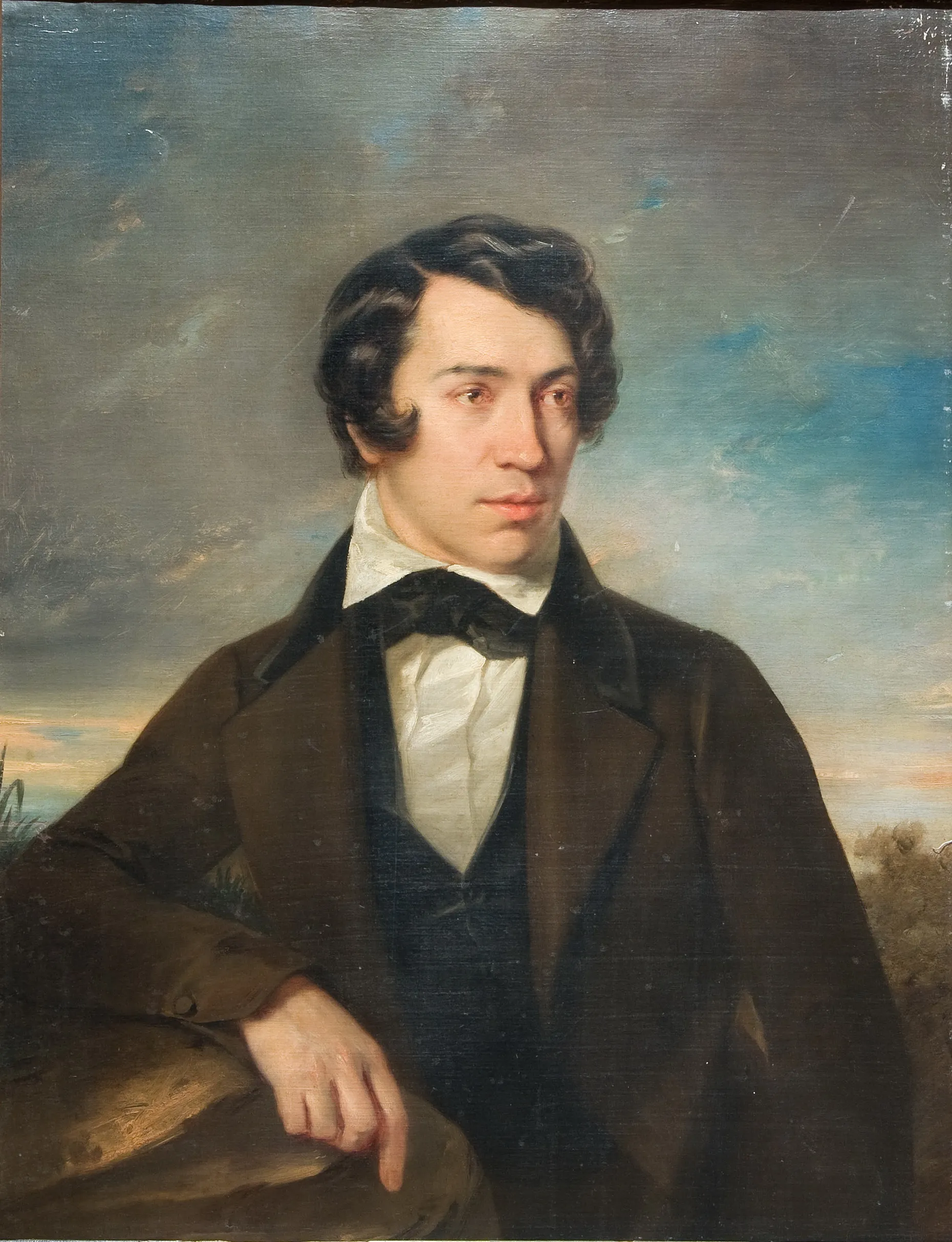 Khomyakov (self-portrait): the proof that Russia is not Europe, executed by the methods of German university training.